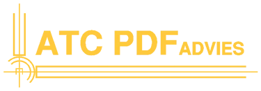 Logo PDFadvies -Yellow