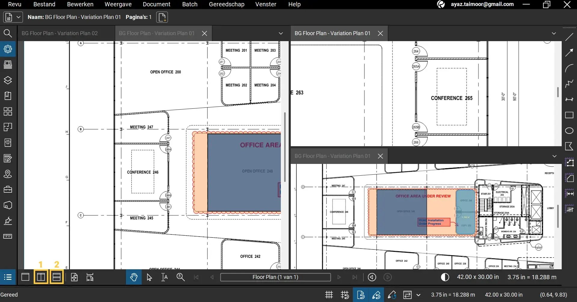 Meerdere-of-Splitsen-Weergave-functie-in-Bluebeam-Revu-04
